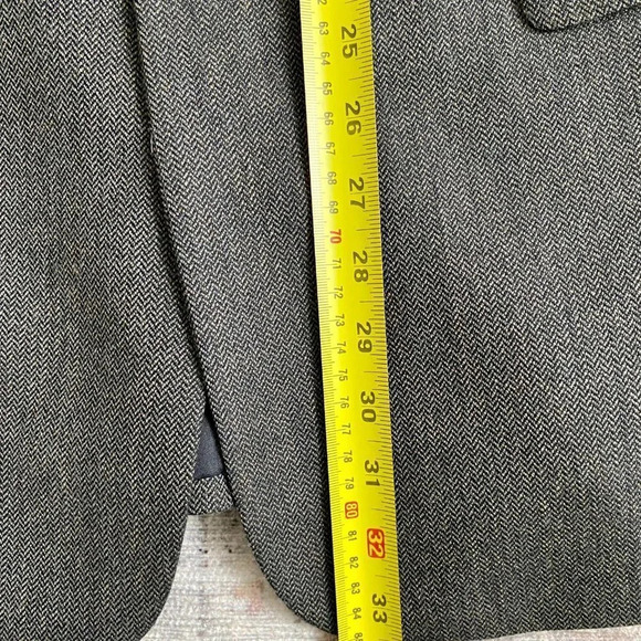 Men's'  Gray Britches Wool Sport Coat/Blazer - 42R/107 - Picture 15 of 15